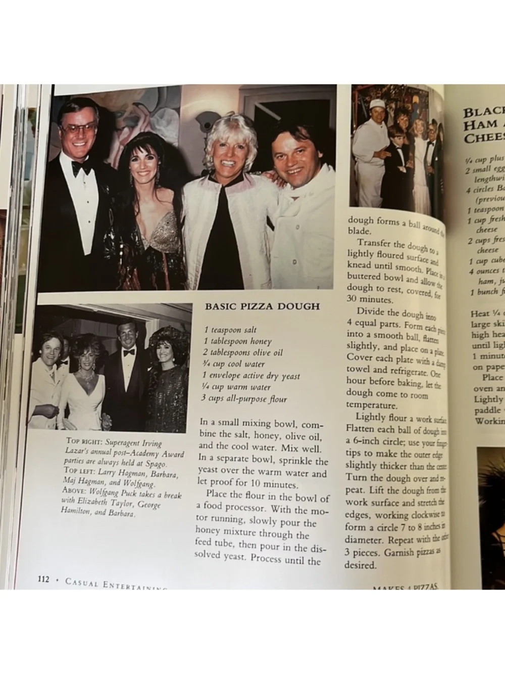 The Lifestyles of the Rich, and Famous Cookbook by Robin Leach HC/DJ EXC